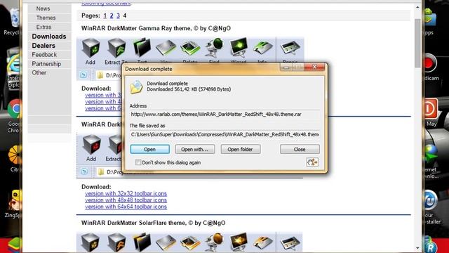 Hương Dẫn WinRAR Themes