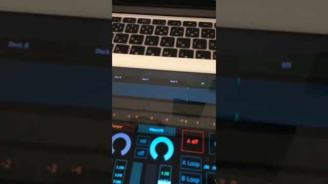IPadでTraktorを操作。EFF編
