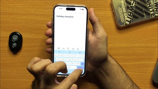 IPhone 15 / Plus / Pro Create Checklist With Notes || IOS 17