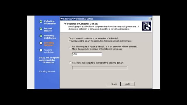 Windows XP SP3 Installation Guide