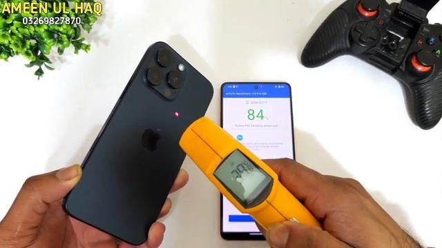 IPhone Vs IQOO Antutu Test Heating Comparison 🔥🔥🔥#iqooneo7pro #iphone15promax #iphone #antutu