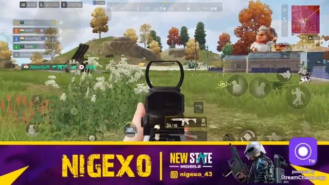 Pubg New State Live With Nigexo In Conqueror Lobby || Nigexo Is Live