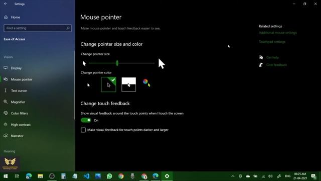How To Change The Cursor Or Pointer Size And Color In Windows 10