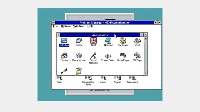 Windows NT 3.1