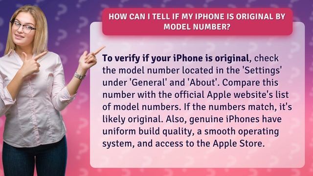How Can I Tell If My IPhone Is Original By Model Number?