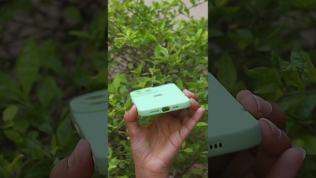 Light Green Spazy Silicone Case For Apple Iphone 13 Pro Max