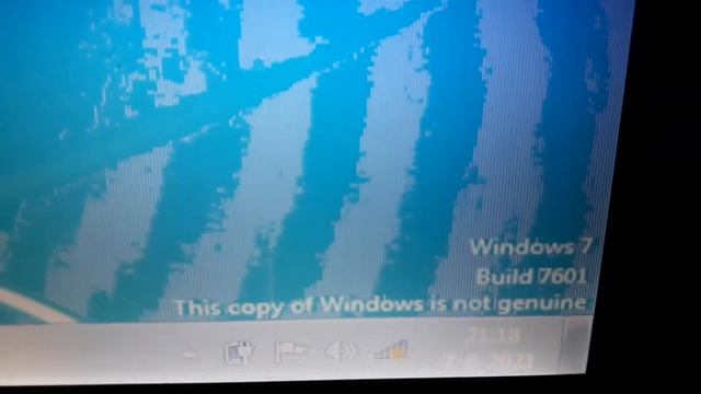 2007 HP Pavilion Dv9000 With Ubuntu 20.04 LTS And Windows 7 Professional: Anti Piracy Errors