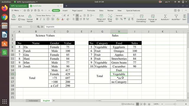 Adding With SUMIF Formula