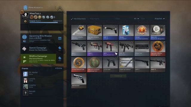 MAC 10 Lapis Gator Unboxed