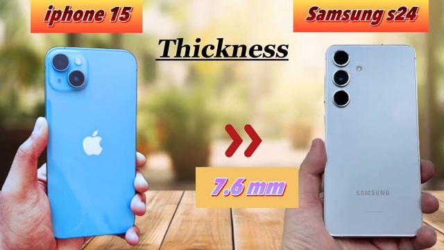 Samsung S24 Vs Iphone 15 ✨ | Comparison S24 Vs Iphone 15