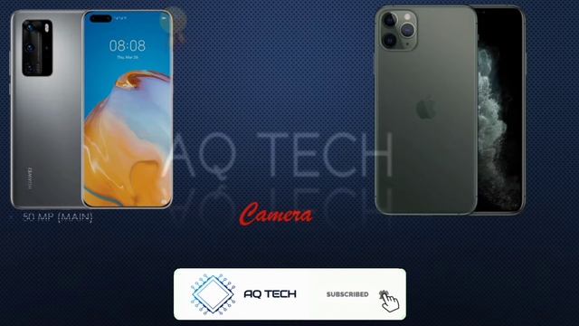 Huawei P40 Pro Vs IPhone 11 Pro Max | SpeedTest And Camera Comparison || AQ TECH ||