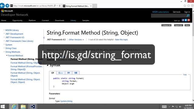 11.  Working With Strings  In C#