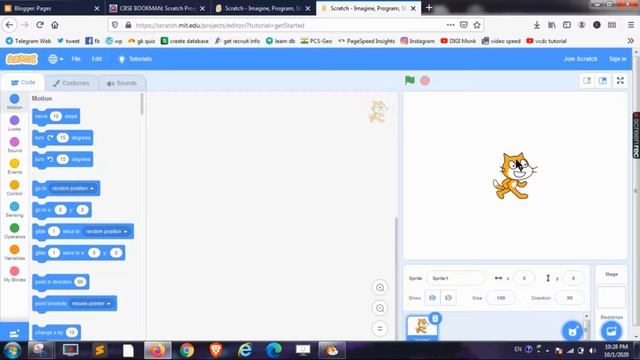 Kitti Scratch Programming | Part 1# | Scratch Animation