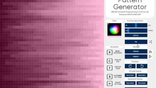 Pattern Generator | Processing