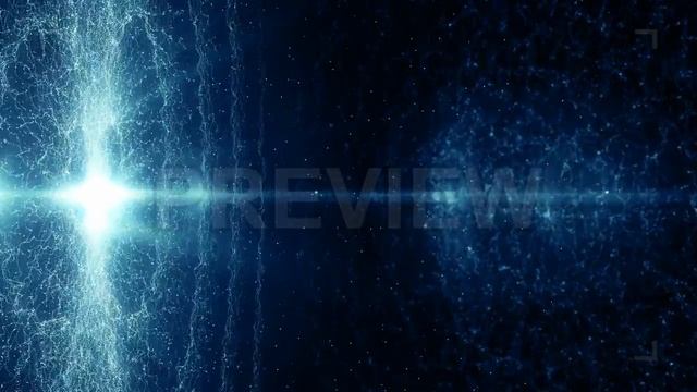 Blue Vortex Of Power Background Stock Motion Graphics