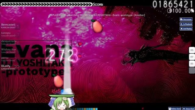 CatchTheBeat OSU! DJ YOSHITAKA - Evans -prototype- [Another]