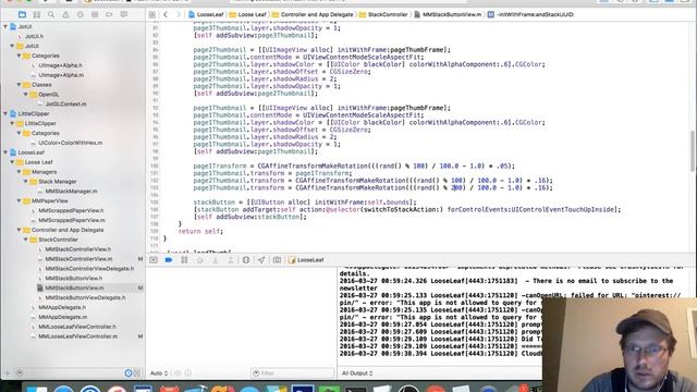 Loose Leaf IOS Programming Livestream! #18 - Multiple Documents