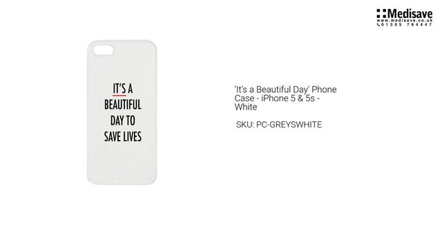 It S A Beautiful Day Phone Case IPhone 5 5s White PC GREYSWHITE