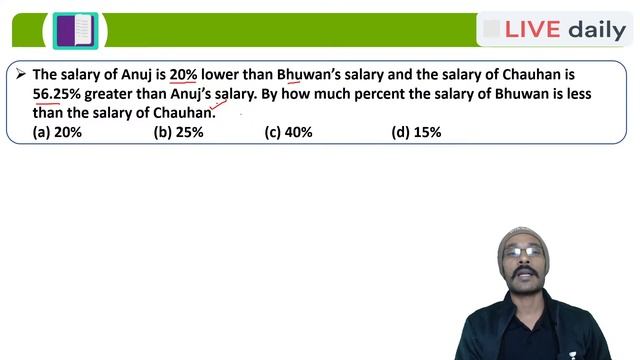 Ambitious Batch | Arithmetic L24- Percentage (Part 5) | CAT2022 | Unacademy CAT4MBA | Abhijeet Sinh
