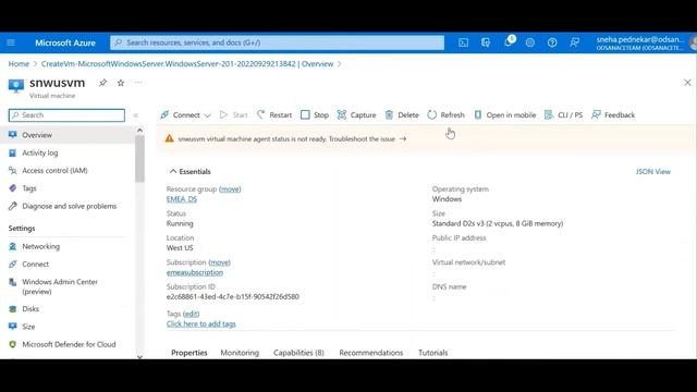 MULTICLOUD - Azure Fundamentals - Create Windows Server VM