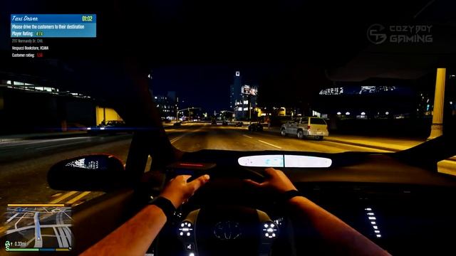 Grand Theft Auto V - Crazy Taxi Driver (MOD) | PC Gameplay [1080P FHD 60FPS]