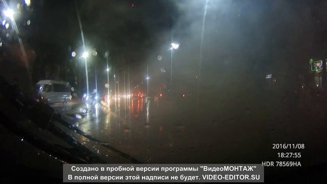 В Запорожье загорелся автомобиль на ходу 8.11.2016