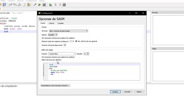 Ensamblador En Windows 64