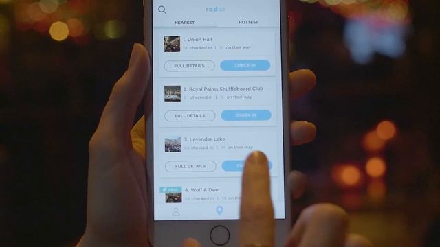 Go Out – With Radar.