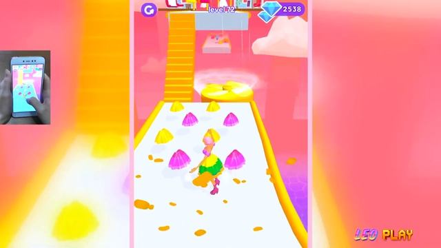 HOVER SKIRT - Let's Fly And Enjoy 71-73 Levels (iOS, Android) Gameplay With Leo Play