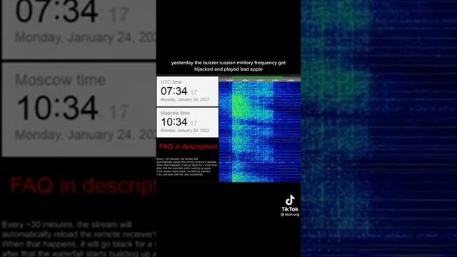 Bad Apple On The Military Radio