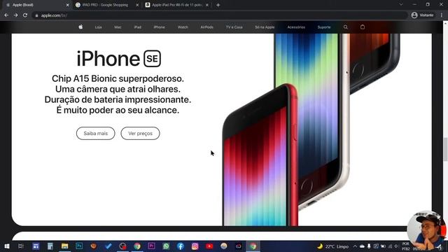 LANÇAMENTOS DA APPLE + PREÇOS - 09/03/2022 - #03