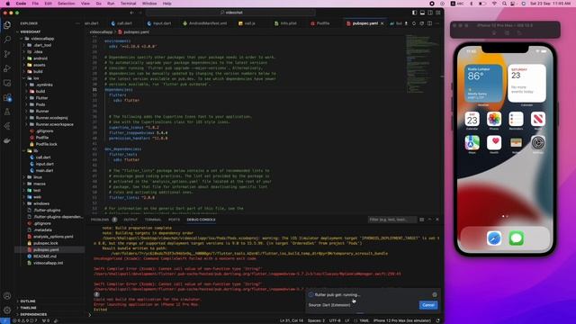 FIXED Flutter IOS Error - MyCookieManager.swift - Cannot Call Value Of Non-function Type 'String?