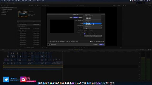 How To Export In Final Cut Pro X