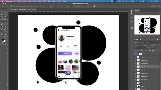 How To Insert Your UI Into A Mockup Template With Smart Objects Using Adobe Photoshop | 2021