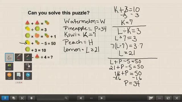 Homework Hotline:  Systems Of Equations With Visual Math Puzzles!