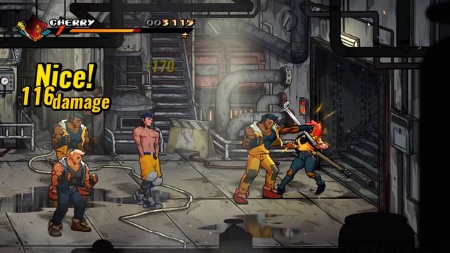 Streets Of Rage 4: Stage 3 Cherry PC Gameplay