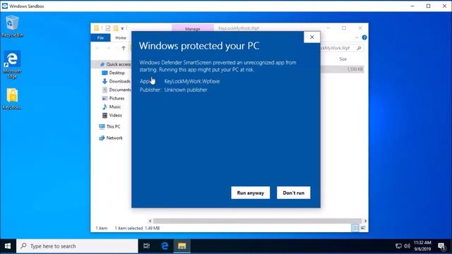 Windows Protect Your PC