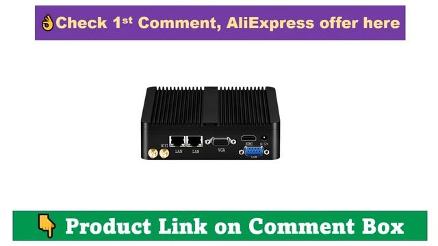 XCY Fanless Mini PC Desktop Computer Review