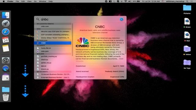 Using Spotlight Search On Mac