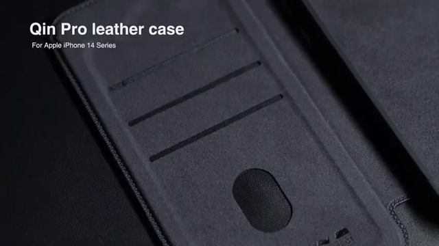 IPHONE 14 SERIES NILLKIN QIN PRO LEATHER CASE