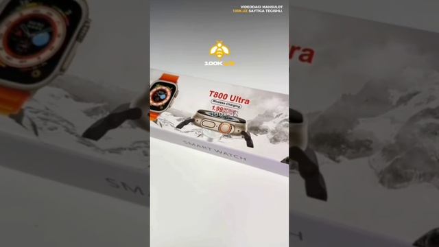 Smart Watch Utra T800 Aqlli Soati (Chegirmada 97000 Ming Som)