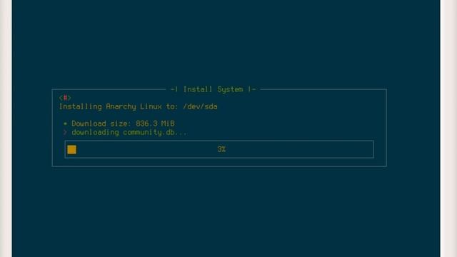 Anrchy  OS In Virtualbox  2020