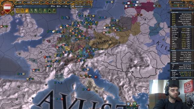 Europa Universalis IV Avusturya Bölüm 41 Kuzey Amerika Savaşları
