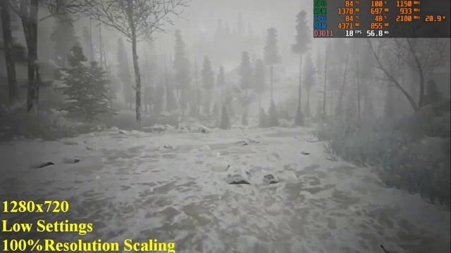 Kholat Gameplay - AMD Ryzen 3 3200U, 8GB RAM, Vega 3!