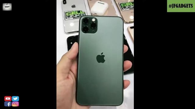 Apple IPhone 11 Pro Max Green Colour Review 2019