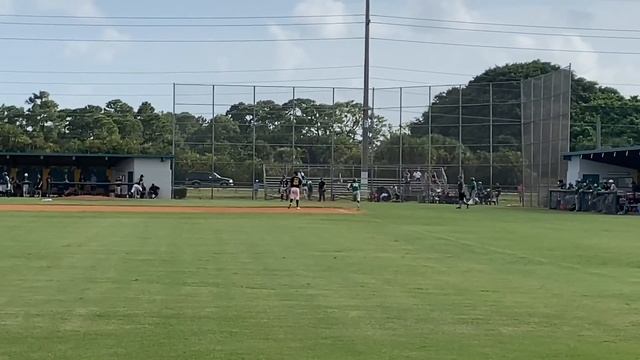Palm Beach State Johnny Mac Scoring From Second On Base Hint To Right