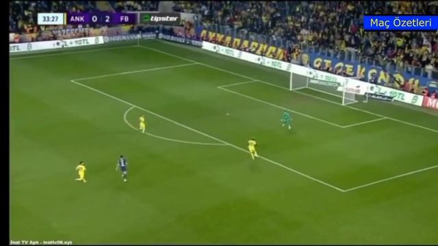 Ankaragücü 0 Fenerbahçe 3 Süperlig Maç Özetleri