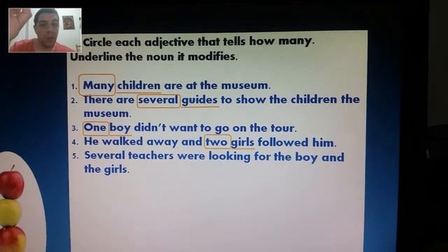 PART 1 --- Language - Grade 4: Few, Many, Several --- May 13th, 2020.