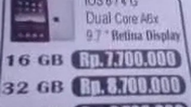 SMARTPHONE IPAD APPLE 4 16+32+64 GB