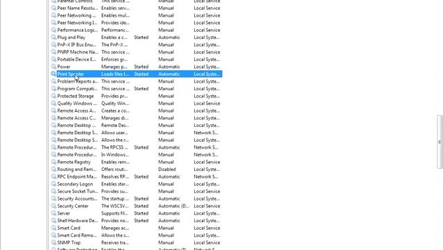 How To Solve Printer Spooler Service Problem
